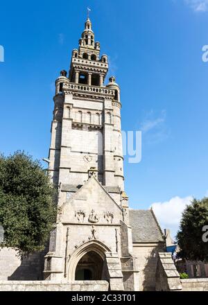 Kirche Notre Dame de Croaz Batz Stockfoto