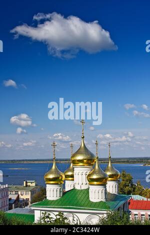 Russische Kirche Stockfoto