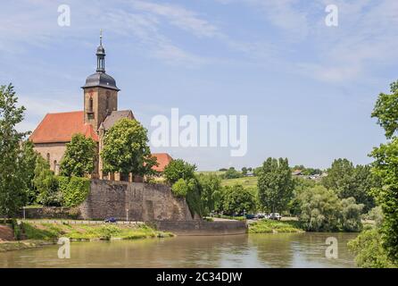 Regiswindiskirche, Lauffen am Neckar Stockfoto