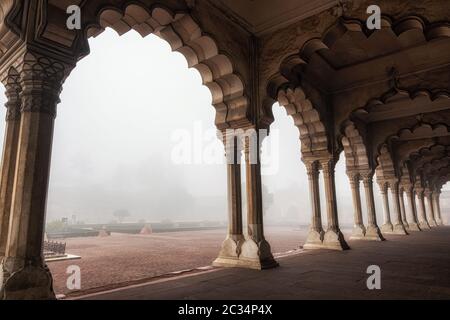 agra fort diwan ich bin Stockfoto