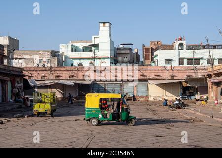 Tuktuk oder Autorikscha in sardar Markt Stockfoto