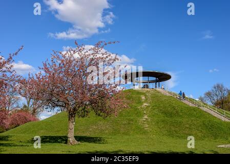 Denkmal für Flugpionier Otto Lilienthal Stockfoto