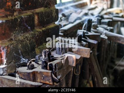 Alte Schmiede Stockfoto