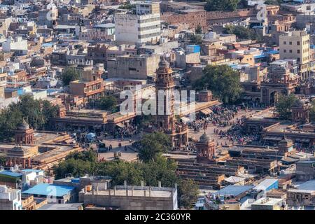 sardar Markt und ghanta ghar Stockfoto