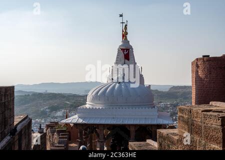 gayatri shaktipeeth shri chamunda mata Tempel Stockfoto