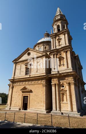 Das Heiligtum der Madonna Di San Biagio, Montepulciano, Toskana, Italien Stockfoto