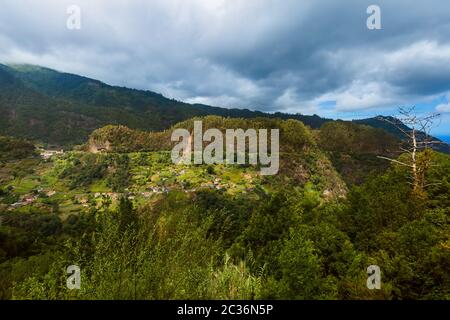 Mountain Village - Madeira Portugal Stockfoto