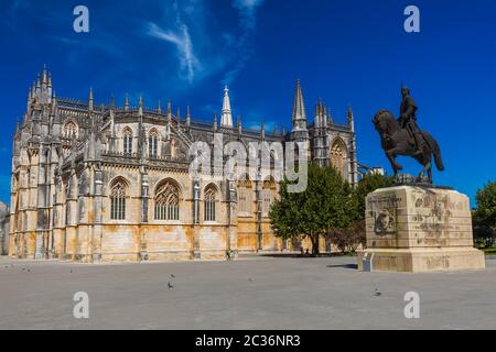 Kloster Batalha - Portugal Stockfoto