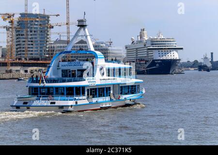 Hafenrundfahrt, Rainer Abicht, Hamburg, Hafen, 17.06.2020 Stockfoto