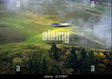 Monte Grappa in Italien Stockfoto