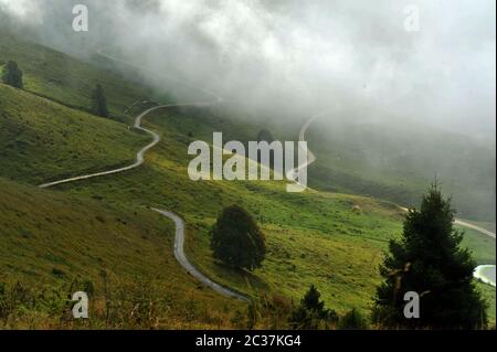 Monte Grappa in Italien Stockfoto