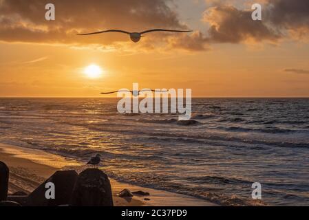 Sonnenuntergang Stockfoto