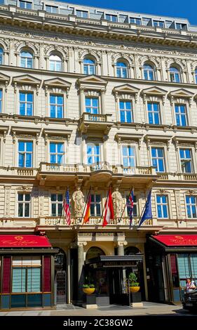 Besuch des Royal Opera House. Wien, Österreich Stockfoto