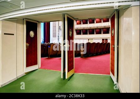 Besuch des Royal Opera House. Wien, Österreich Stockfoto