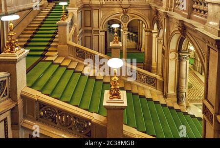 Besuch des Royal Opera House. Wien, Österreich Stockfoto