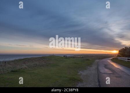 Das Wattenmeer erwacht Stockfoto