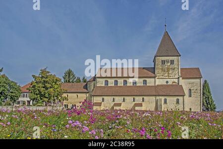 St. Georg, Reichenau-Oberzell, Landkreis Konstanz Stockfoto