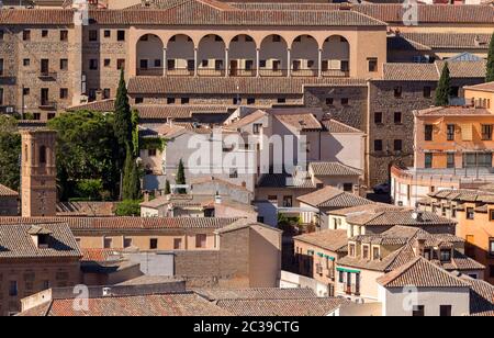 Blick auf Toledo vom Mirador del Valle, Spanien Stockfoto