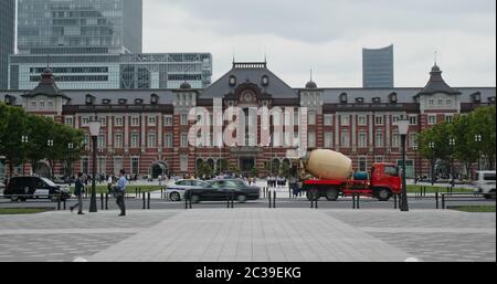 Tokio, Japan 27. Juni 2019: Bahnhof Tokio Stockfoto