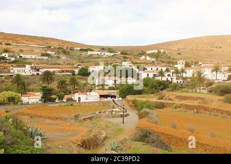 Betancuria kleine Stadt auf Fuerteventura, Kanarische Inseln, Spanien Stockfoto