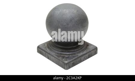 Finial auf der Beiträge Stockfoto