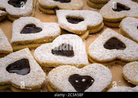 Johannisbeere Spitzbuben Stockfoto