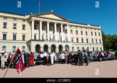 Nationalfeiertag in Norwegen Stockfoto