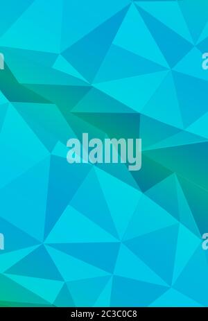 Geometrisches nahtloses Wellenmuster. Dreidimensional. Vektor Stock Vektor