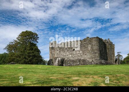 Dunstaffnage Castle in der Nähe von Oban Scotland Stockfoto