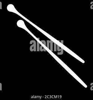 Drumsticks Icon, Drum Playing Stick Vektor-Kunst Illustration Stock Vektor