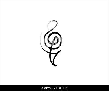 Hakuna Matata Symbol Auf Schwarzem Hintergrund In Vektorgrafik Stock Vektorgrafik Alamy