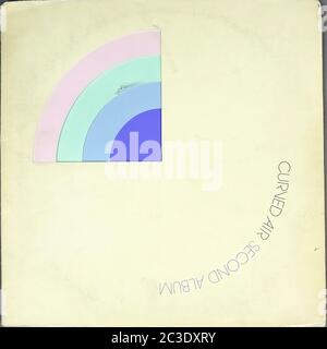 CURVED AIR ZWEITES ALBUM - Vintage 12'' s LP Vinyl Cover Stockfoto