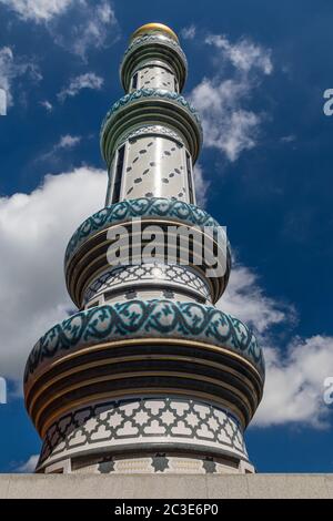 Jame' ASR Hassanil Bolkiah Moschee in Brunei Darussalam Stockfoto