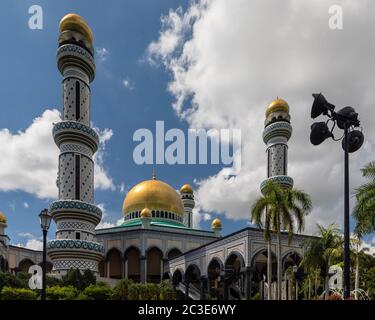 Jame' ASR Hassanil Bolkiah Moschee in Brunei Darussalam Stockfoto