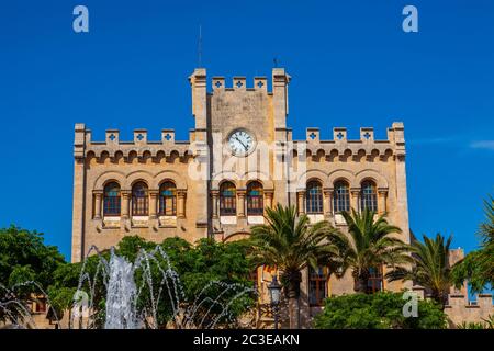 Rathaus, Ciutadella de Menorca, Menorca, Spanien Stockfoto