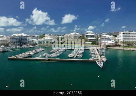 Der Yachthafen Des Royal Bermuda Yacht Club Hamilton Bermuda Stockfoto