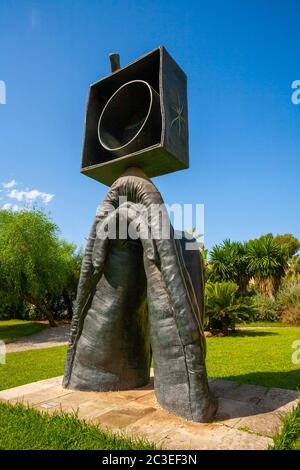 Skulptur, Joan Miro Stiftung, Palma, Mallorca, Spanien Stockfoto