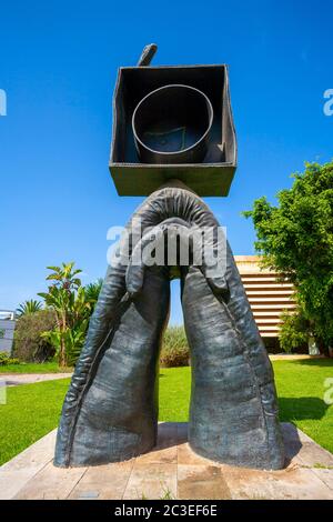 Skulptur, Joan Miro Stiftung, Palma, Mallorca, Spanien Stockfoto