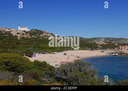 Südkorsika, Urlaub am Wasser auf der Insel der Schönheit. Stockfoto