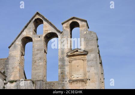 Spirituelle Exerzitien und Besinnung in der Abtei, Frankreich Stockfoto