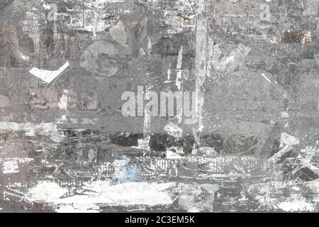 Grunge zerrissenes Poster Stockfoto