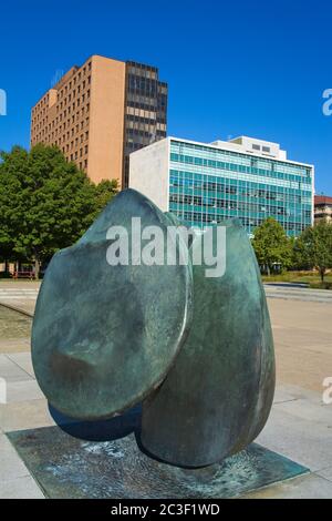 Everson Museum of Art, Syracuse, Staat New York, USA Stockfoto