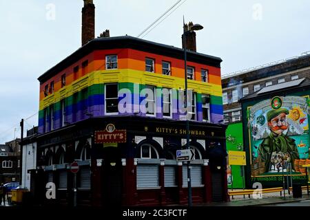 allgemeine Szenen in liverpool im Stadtzentrum Stockfoto