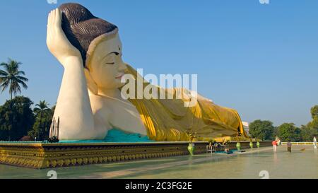 Naung Daw Gyi Mya Tha Ljaung. Bago. Myanmar (Birma) Stockfoto