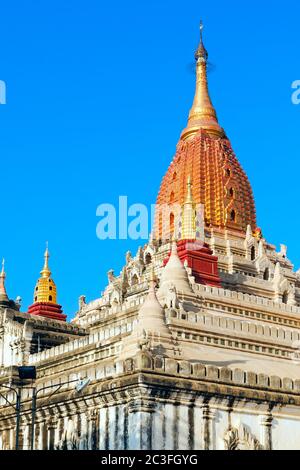 Ananda Pahto Tempel. Bagan. Myanmar Stockfoto