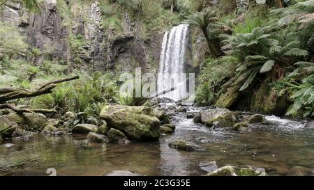 hopetoun fällt auf der Great Ocean Road in victoria Stockfoto