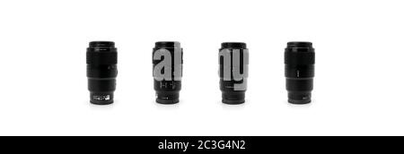 Bangkok, Thailand - 14. Juni 2019, Sony FE 90mm F2,8 Makro G OSS Objektiv ist Makro-Prime Objektiv für Sony Fullframe spiegellose E-Mount-Kamera wurde in T vorgestellt Stockfoto