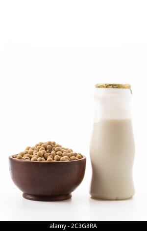 Soja-Milch Stockfoto