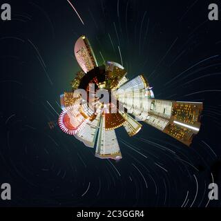 Little Planet Stockfoto