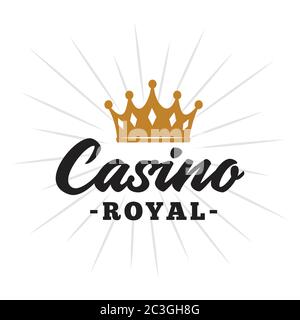 Casino Royal Logo. Vektor und Illustration. Stock Vektor